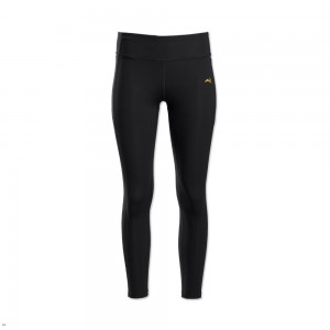 Tracksmith Allston Women's Tights Black NZ | 68791CVJR