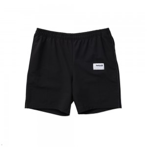 Tracksmith Bislett Men's Shorts Black NZ | 27386EZBG