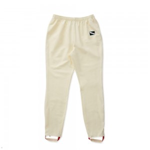 Tracksmith Bislett Women's Pants Natural NZ | 58490DVYG