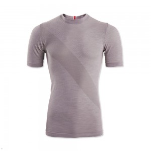 Tracksmith Brighton Base Layer Men's Tee Rain NZ | 37249ZHNM