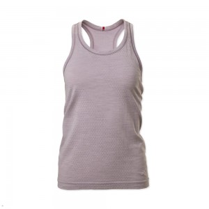 Tracksmith Brighton Base Layer Women's Tank Rain NZ | 19740MUPH