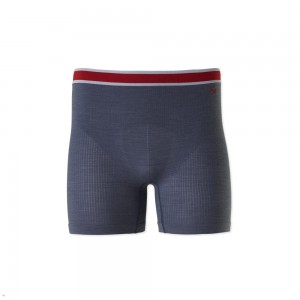 Tracksmith Brighton Boxer Briefs Men's Underwear Stone Gray NZ | 67189GNEM