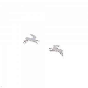 Tracksmith Eliot Earrings Jewelry Silver NZ | 10853UAMG