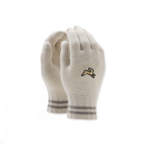 Tracksmith Harrier Gloves Birch/Fog NZ | 93416MDPW