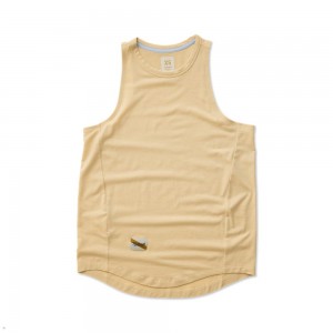 Tracksmith Harrier Women's Tank Apricot NZ | 35296AFJC