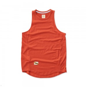 Tracksmith Harrier Women's Tank Tawny NZ | 52039YBVR