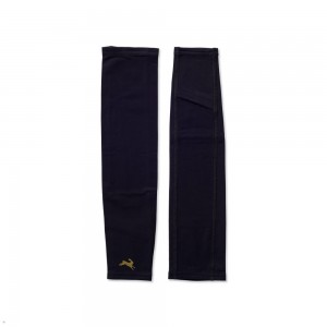 Tracksmith Inverno Arm Warmer Black NZ | 98417KBMQ