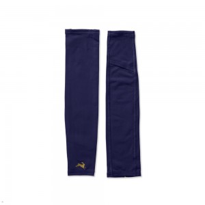 Tracksmith Inverno Arm Warmer Navy NZ | 84752BGEH