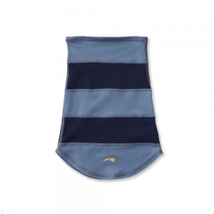 Tracksmith Inverno Neck Warmer Lagoon/Navy NZ | 09842XHCI