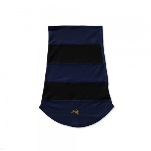 Tracksmith Inverno Neck Warmer Navy/Black NZ | 07984OYQR