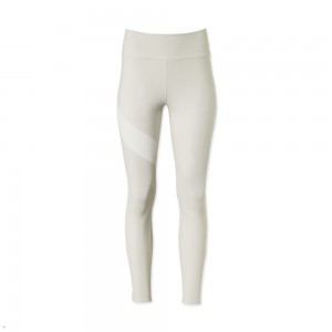 Tracksmith NDO Women's Tights Ivory NZ | 27851JKRW