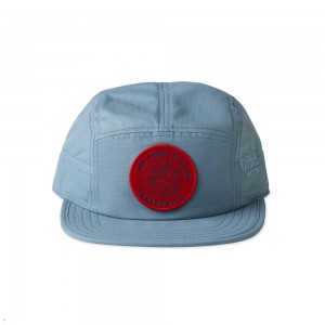 Tracksmith Off Roads GO Caps Blue NZ | 21834ZKUS