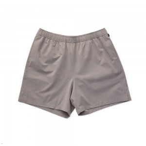 Tracksmith Rapid Transit Men's Shorts Gray NZ | 54263UBWD