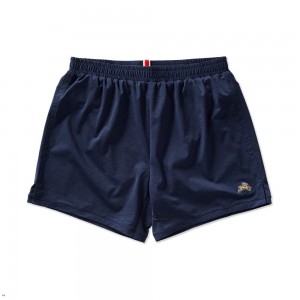 Tracksmith Session Men's Shorts Navy NZ | 62758UGNL