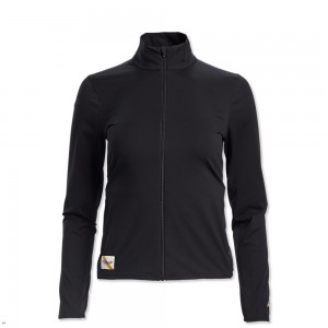 Tracksmith Session Women's Jacket Black NZ | 21058PRAL