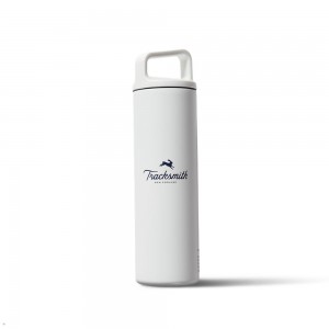 Tracksmith Stainless Steel Bottle Other Accessories White NZ | 57496ZGDO