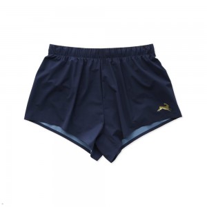 Tracksmith Strata Men's Shorts Navy NZ | 51042JCVY