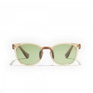 Tracksmith The Charles Sunglasses Gold NZ | 19720VAYN