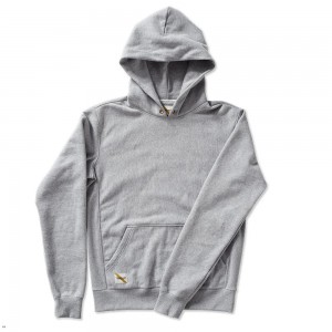 Tracksmith Trackhouse Men's Sweatshirt Gray NZ | 76135MCTS