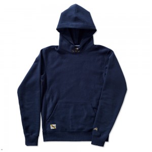 Tracksmith Trackhouse Men's Sweatshirt Navy NZ | 26517EWOB