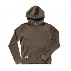 Tracksmith Trackhouse Men's Sweatshirt Tamarind NZ | 90631UKTR