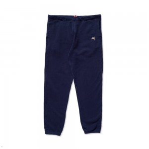 Tracksmith Trackhouse Women's Sweatpants Navy NZ | 72389MIJZ