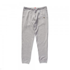 Tracksmith Trackhouse Women's Sweatpants Gray NZ | 16043JSOQ