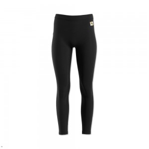 Tracksmith Turnover Women's Tights Black NZ | 07612DTLW