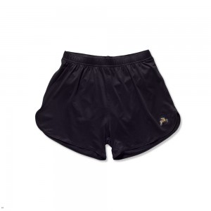 Tracksmith Twilight Women's Shorts Black NZ | 09435NSMB