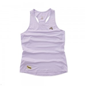 Tracksmith Twilight Women's Tank Lilac NZ | 03784ZTSR