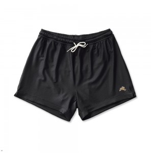 Tracksmith Van Cortlandt Grand Men's Shorts Black NZ | 36172NWPH