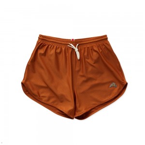 Tracksmith Van Cortlandt Grand Women's Shorts Brick Red NZ | 41635PVZW