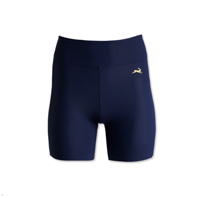 Tracksmith Allston Women\'s Shorts Navy NZ | 20198ORFD