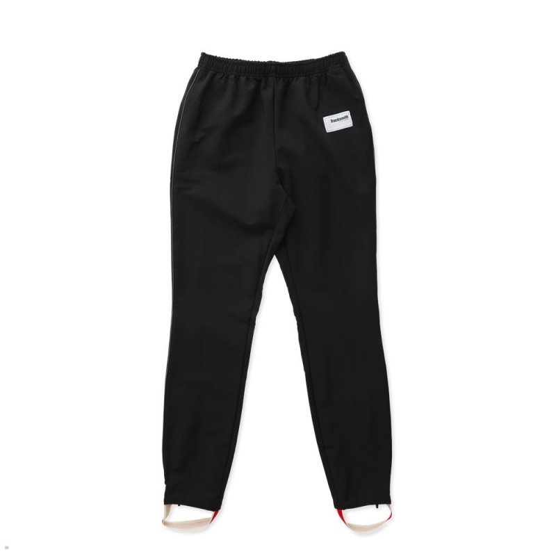 Tracksmith Bislett Women\'s Pants Black NZ | 21380KCUW