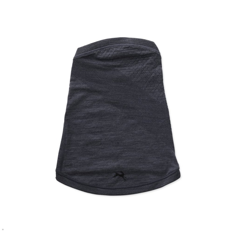 Tracksmith Brighton Neck Warmer Black NZ | 74925VMOR