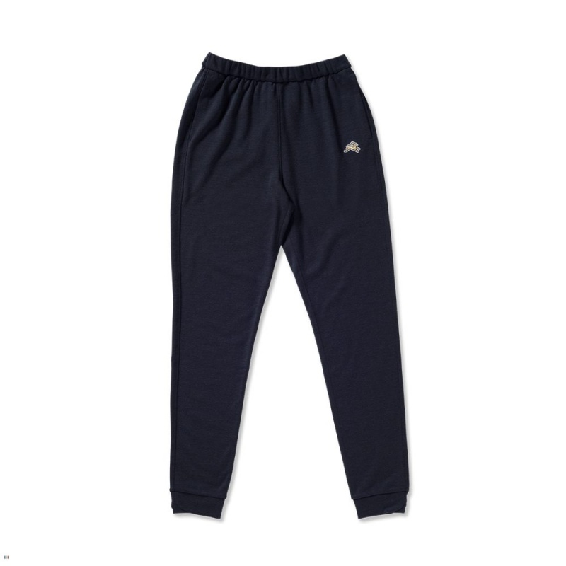 Tracksmith Downeaster Women\'s Pants Navy NZ | 05913YXOL