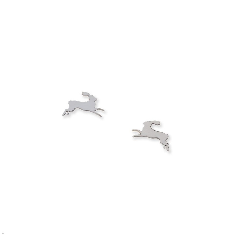 Tracksmith Eliot Earrings Jewelry Silver NZ | 10853UAMG