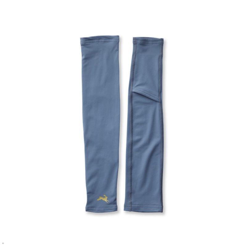 Tracksmith Inverno Arm Warmer Lagoon NZ | 26340QUHL