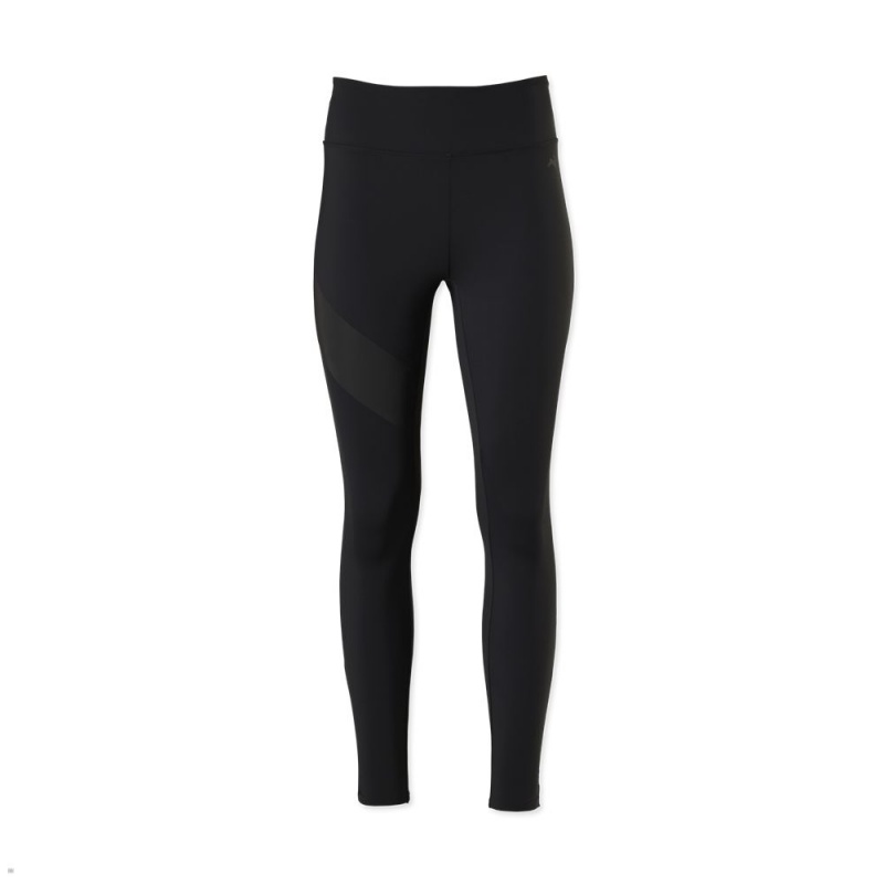 Tracksmith NDO Women\'s Tights Black NZ | 23840IMDY