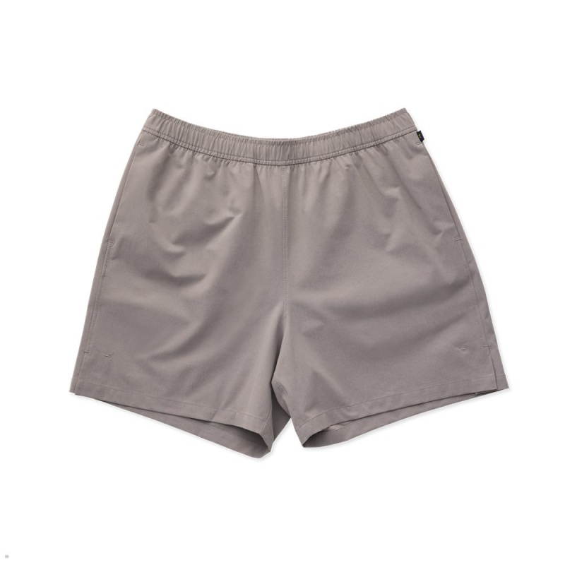 Tracksmith Rapid Transit Men\'s Shorts Gray NZ | 54263UBWD