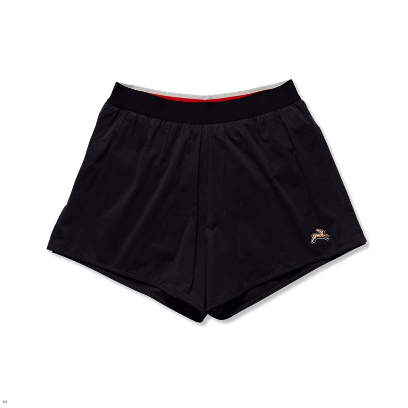 Tracksmith Session Speed Men\'s Shorts Black NZ | 67854YRNG