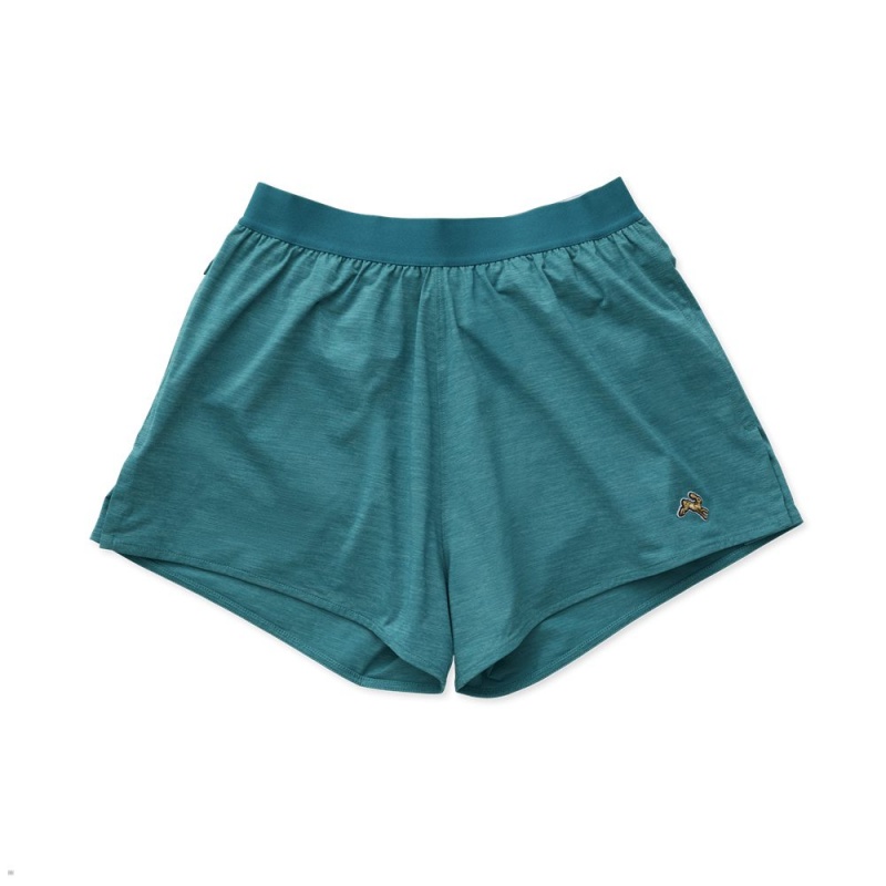 Tracksmith Session Speed Men\'s Shorts Dark Spruce NZ | 75691AFTU