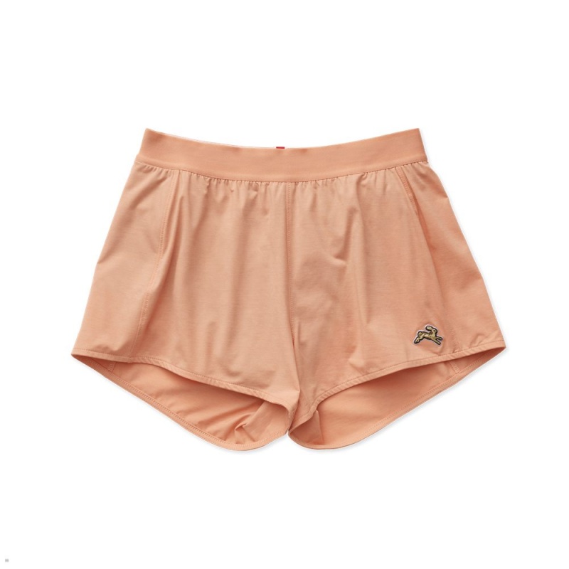 Tracksmith Session Speed Women\'s Shorts Muted Clay NZ | 05182NQVW