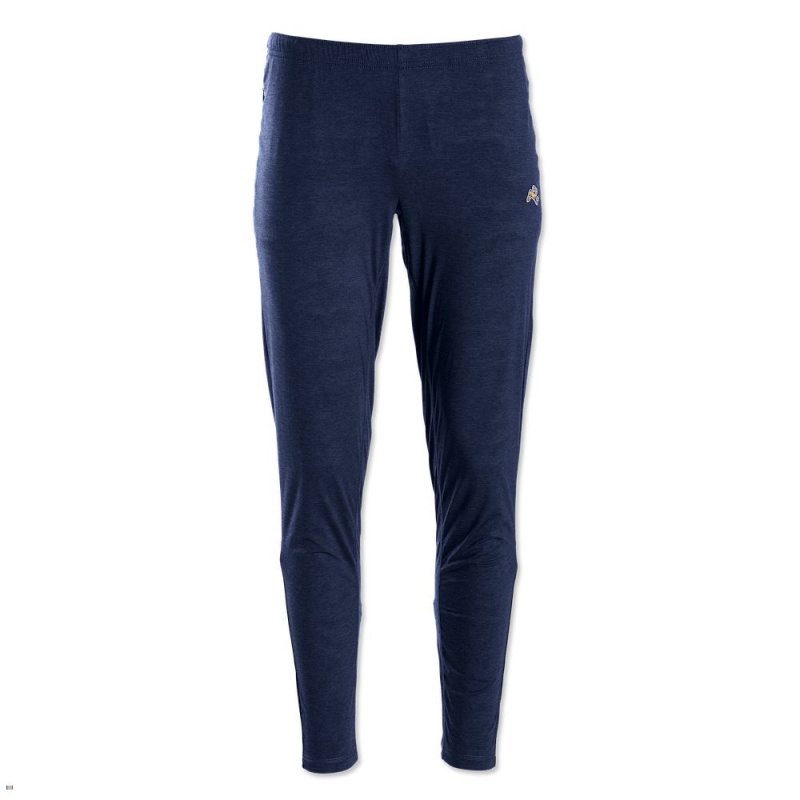 Tracksmith Session Women\'s Pants Navy NZ | 43296QRKE