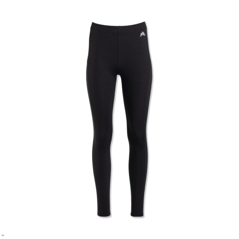 Tracksmith Session Women\'s Tights Black NZ | 36205JLZP