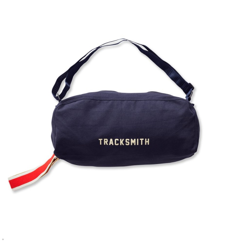 Tracksmith Shoe Bags Navy NZ | 76024VAUO