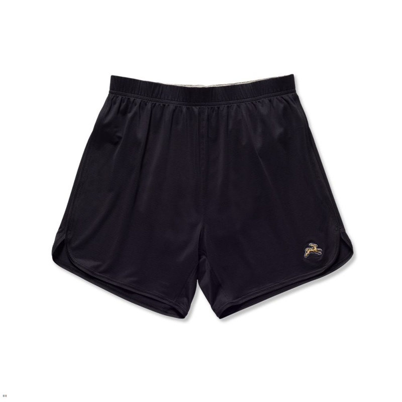 Tracksmith Twilight Men\'s Shorts Black NZ | 53710HEQF