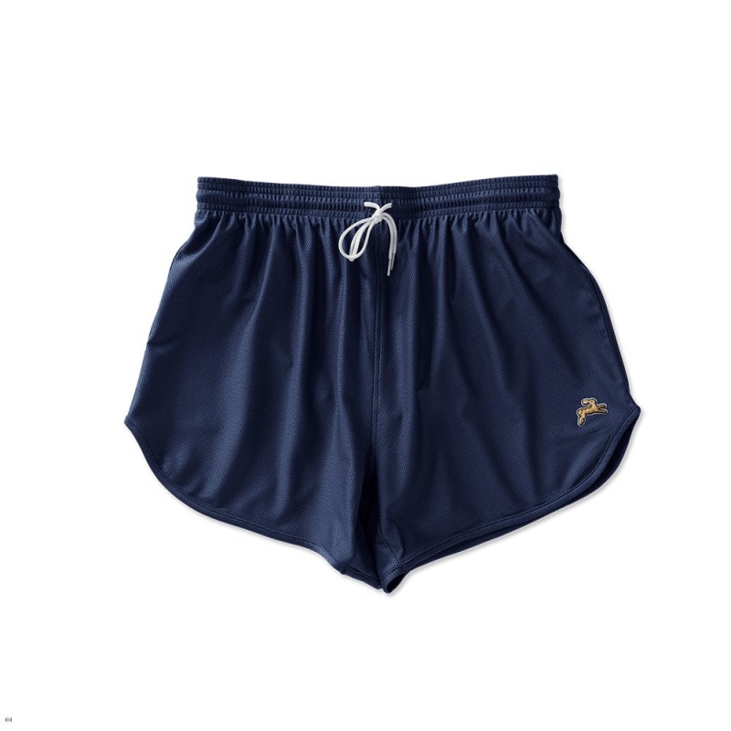 Tracksmith Van Cortlandt Grand Women\'s Shorts Navy NZ | 90678XYAV